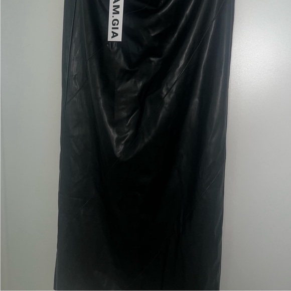🦇I AM GIA🦇LEATHER MAXI NWOT👁️👁️👁️👁️👁️👁️👁️👁️👁️👁️👁️👁️👁️ - Picture 6 of 7